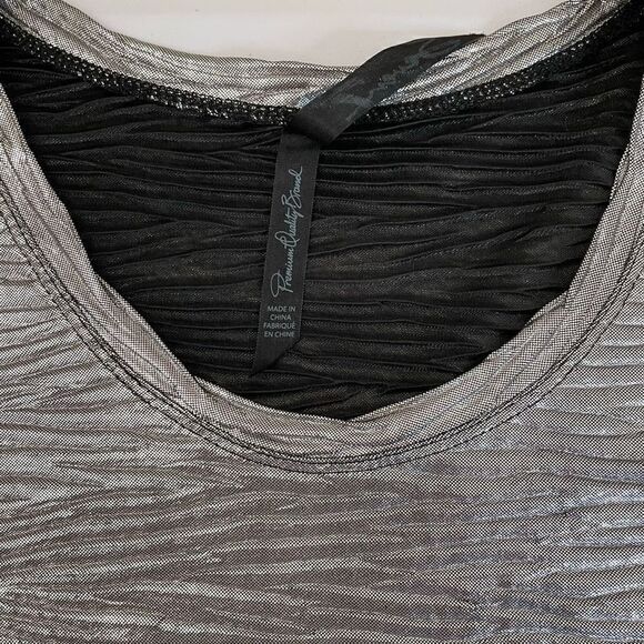 Seven 7| Premium Quality Brand|Metallic| 90s Vintage Blouse - Picture 5 of 9